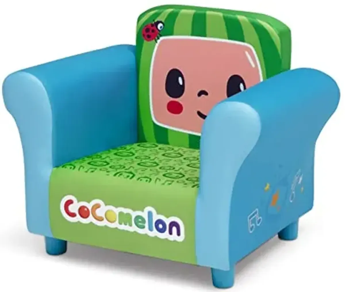 Delta Children Upholstered Chair, CoComelon