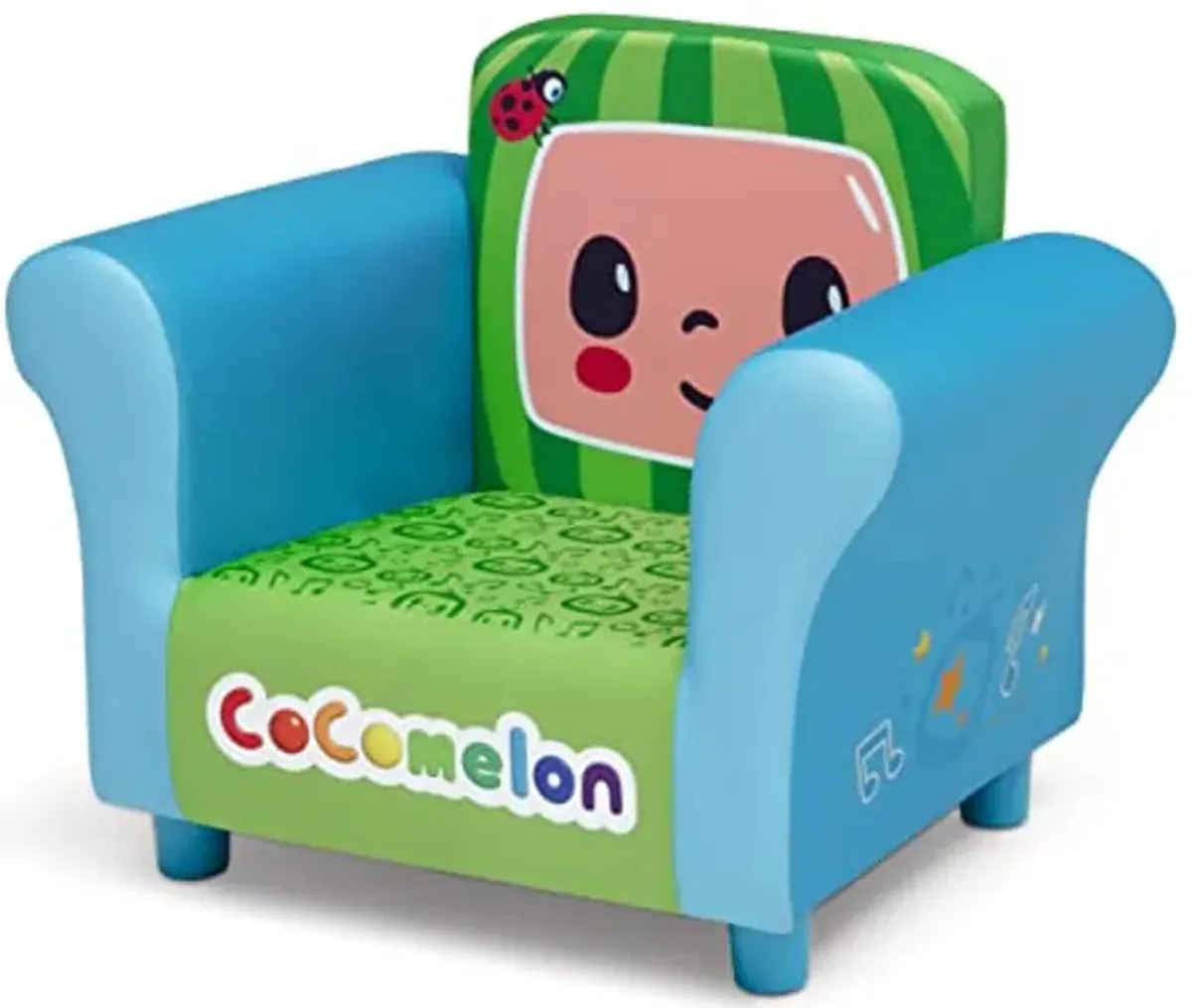 Delta Children Upholstered Chair, CoComelon