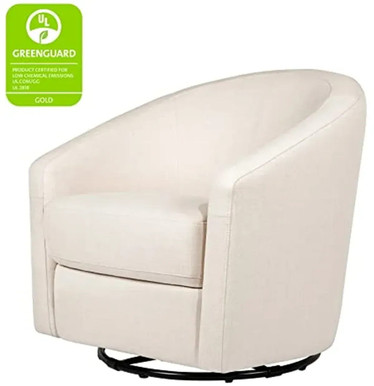 babyletto Madison Swivel Glider, in Performance Natural Eco-Twill