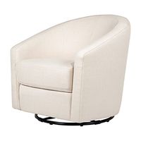 babyletto Madison Swivel Glider, in Performance Natural Eco-Twill