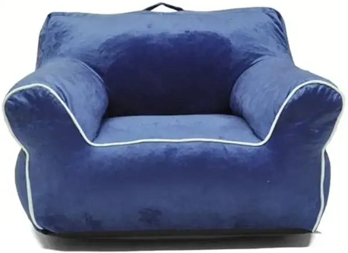 Heritage Kids WK656538 Bean Bag, Navy