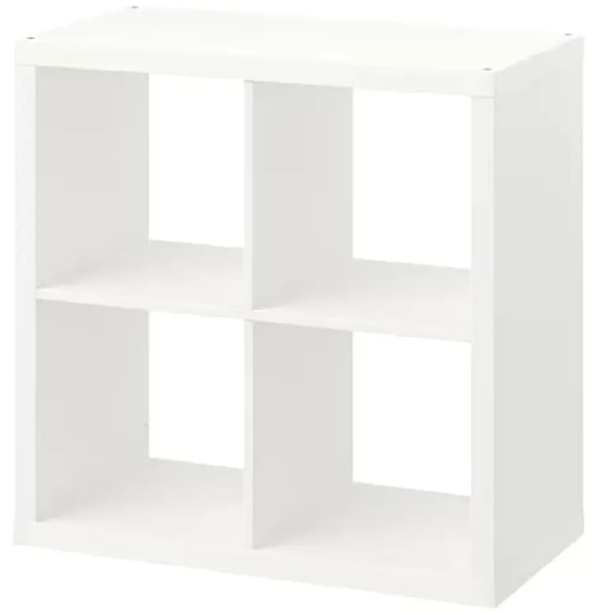 KALLAX Storage Organizer Shelf Unit White Particleboard 30 3/8x30 3/8 "