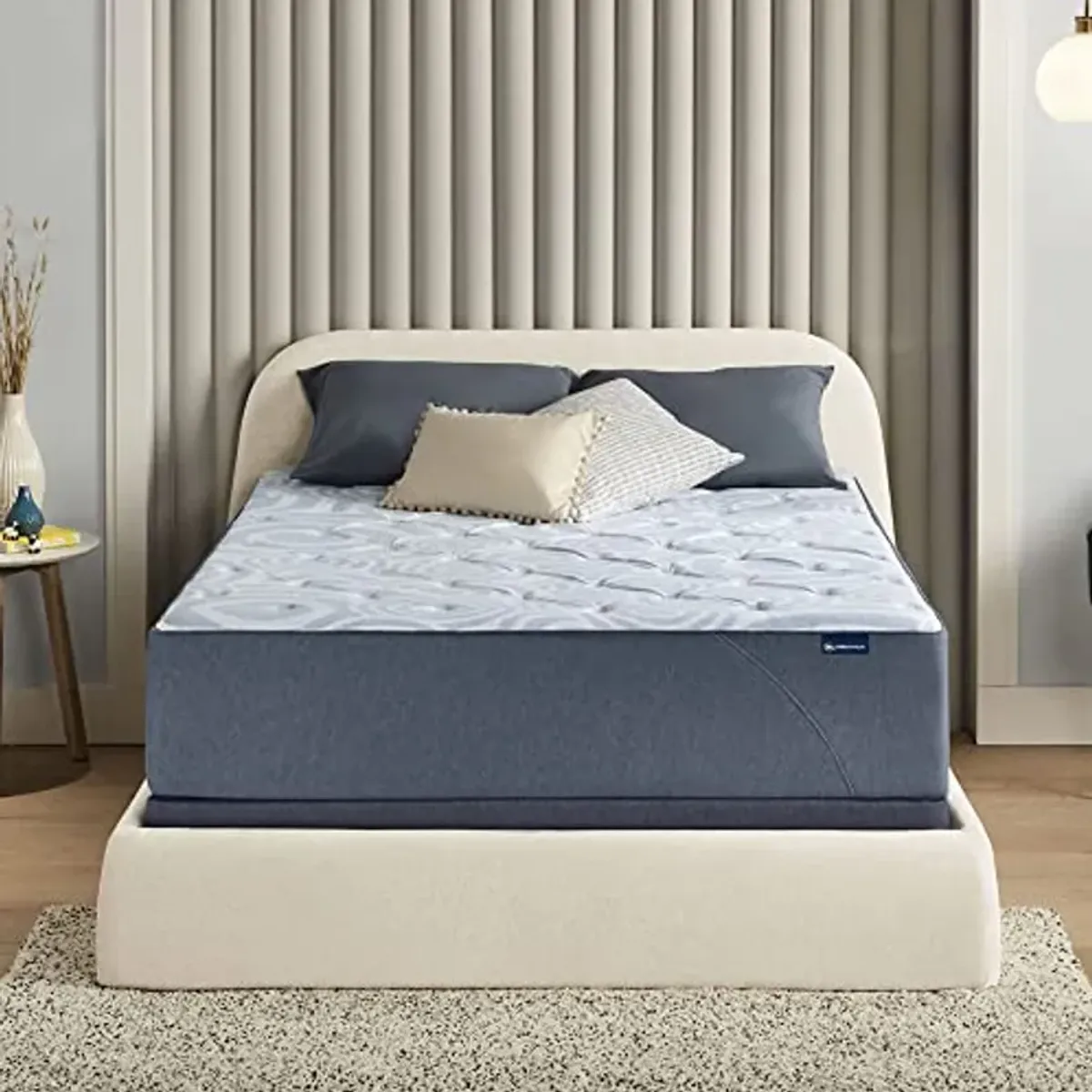 Serta Perfect Sleeper 12 Inch Cal King Gel Memory Hybrid Mattress, Ultra Plush, USA Built, 100-Night Trial, CertiPUR-US Certified - Renewed Relief