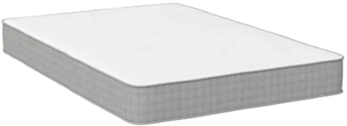 Signature Sleep Dream On 8 Inch Flippable Pocket Mattress Full Size - Medium-Firm Bed Mattress, GreenGuard Gold Certified - Ready to Ship, Rolled & Compressed White