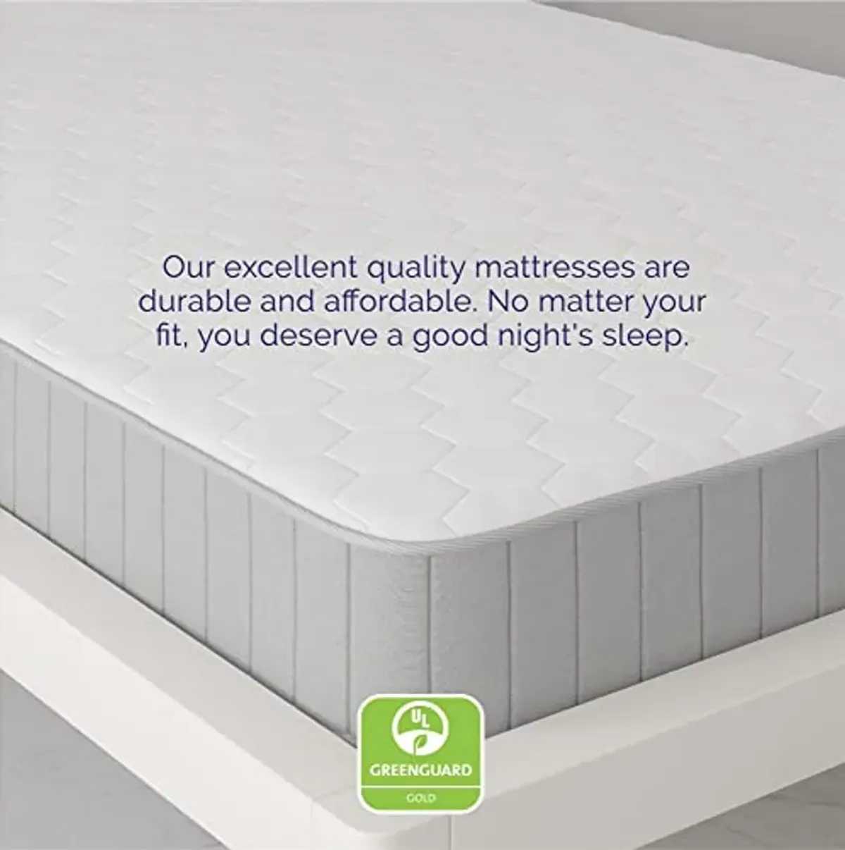 Signature Sleep Tranquility 6 Inch 2-Sided Flippable Spring Mattress, Full Size