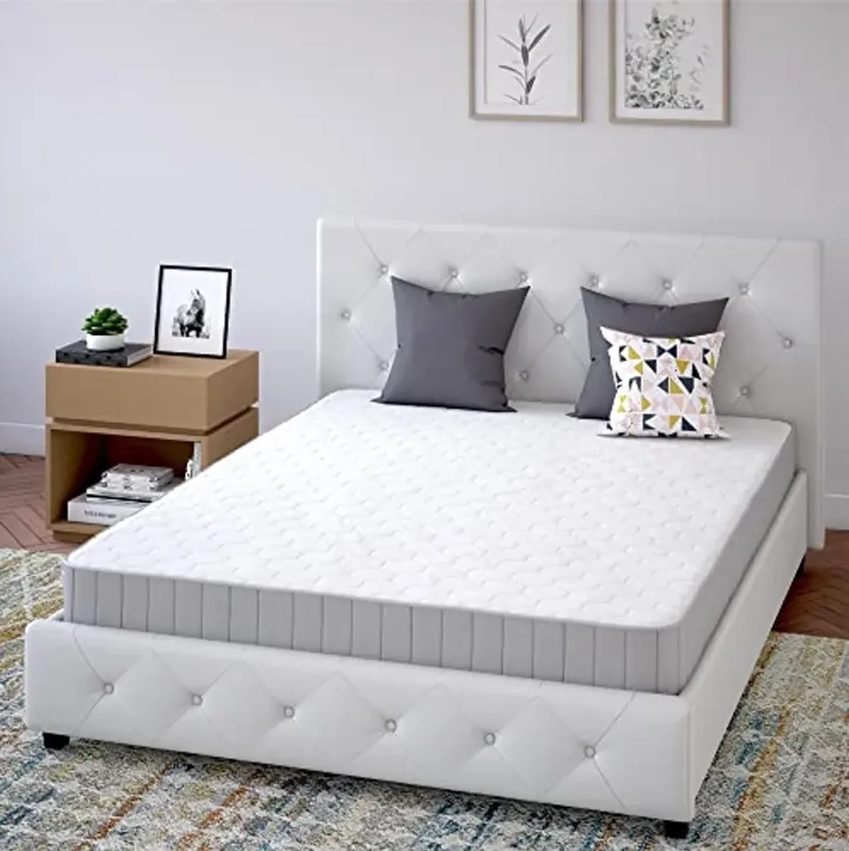 Signature Sleep Tranquility 6 Inch 2-Sided Flippable Spring Mattress, Full Size