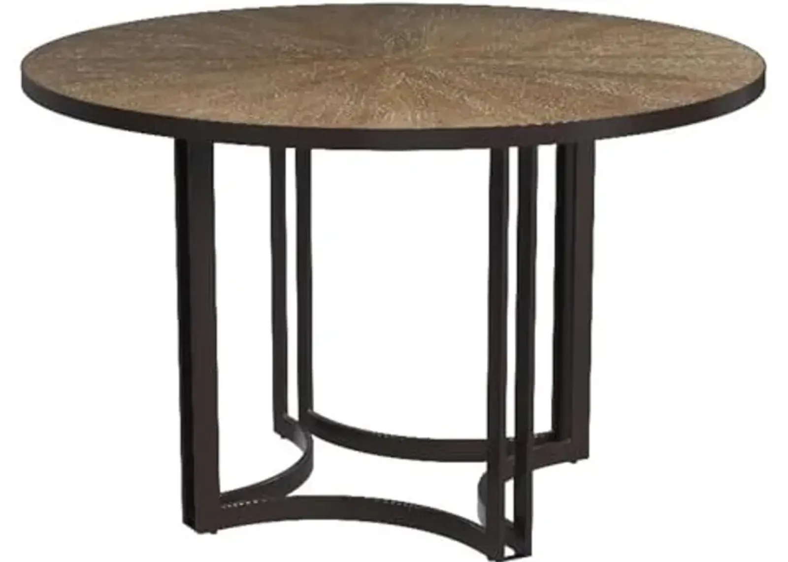 Bassett Mirror Company Trucco Dining Table in Black Wood