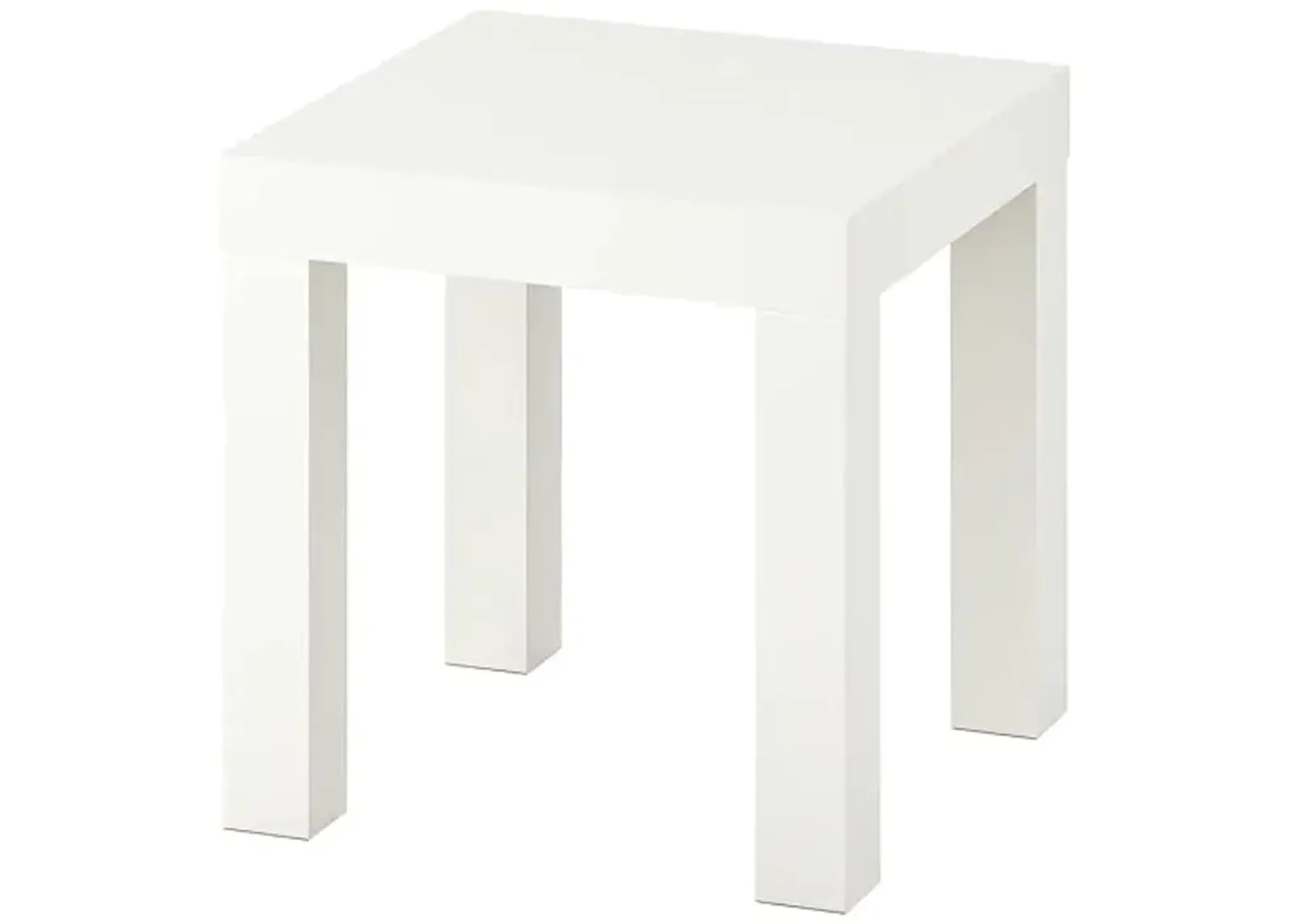 New Lack Side Table, White 13 3/4x13 3/4"