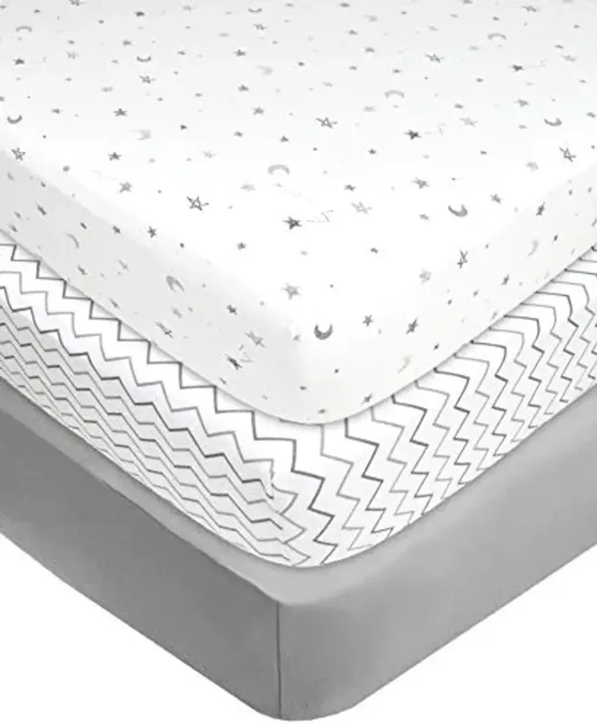 Delta Children Serta SleepTrue Mini Crib Mattress and American Baby Company 3 Pack Fitted Mini Crib Sheet Set for Boys and Girls