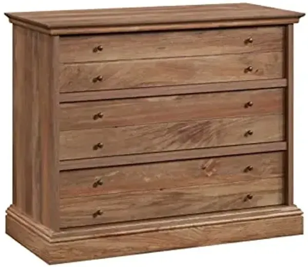 Sauder Barrister Lane 3-Drawer Chest, Sindoori Mango Finish