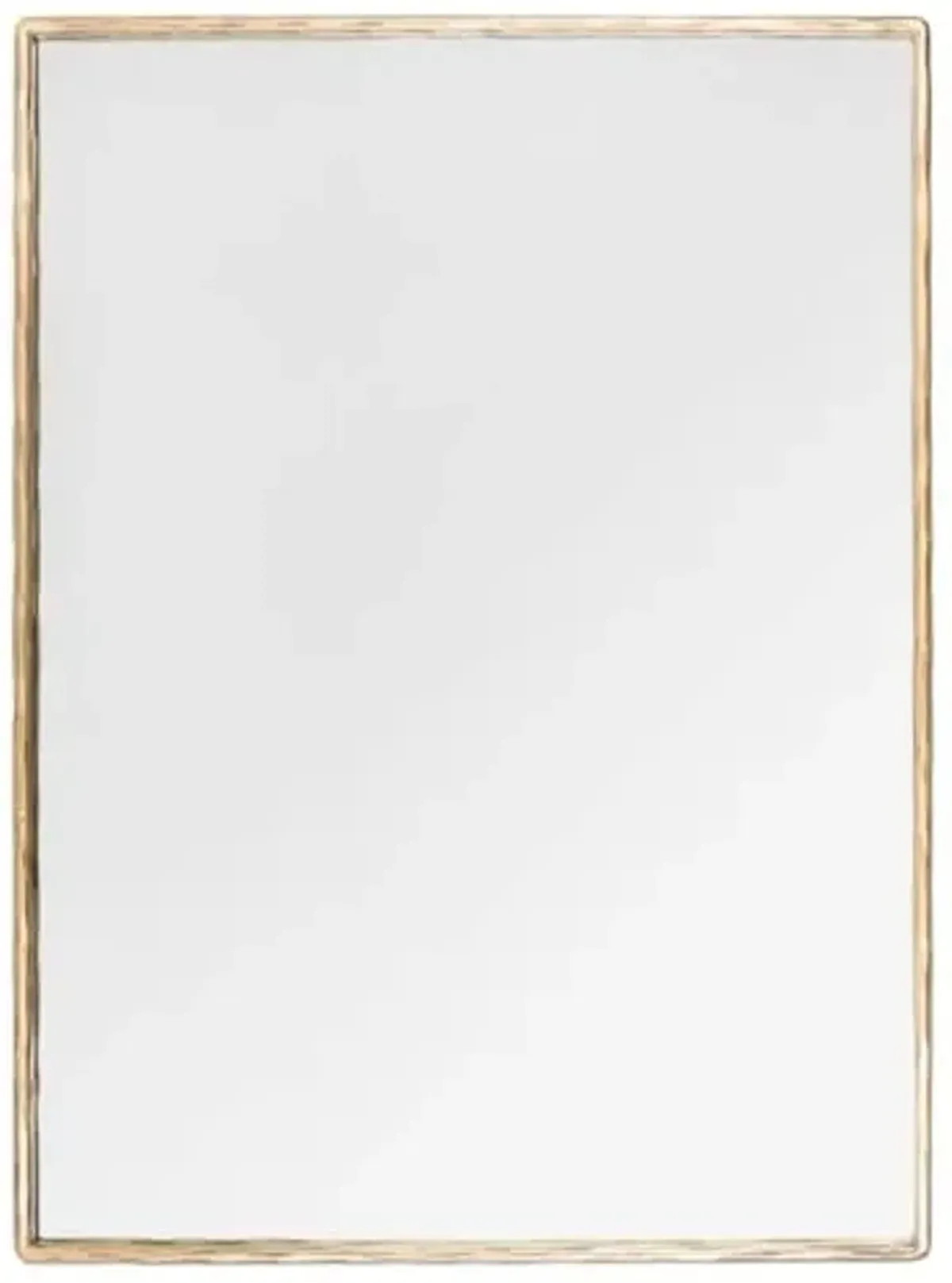 SAFAVIEH Couture Collection Trish Brass 36 x 48-inch Rectangle Metal Accent Mirror