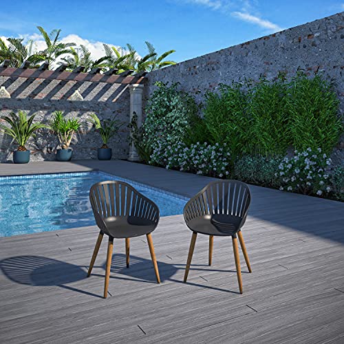 Amazonia Patio Amazonia Piece Eucalyptus Wood Indor Dining Set, Table