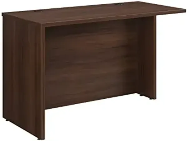 Sauder OfficeWorks Affirm 48x24 Desk Shell/cred/Return, Noble Elm Finish