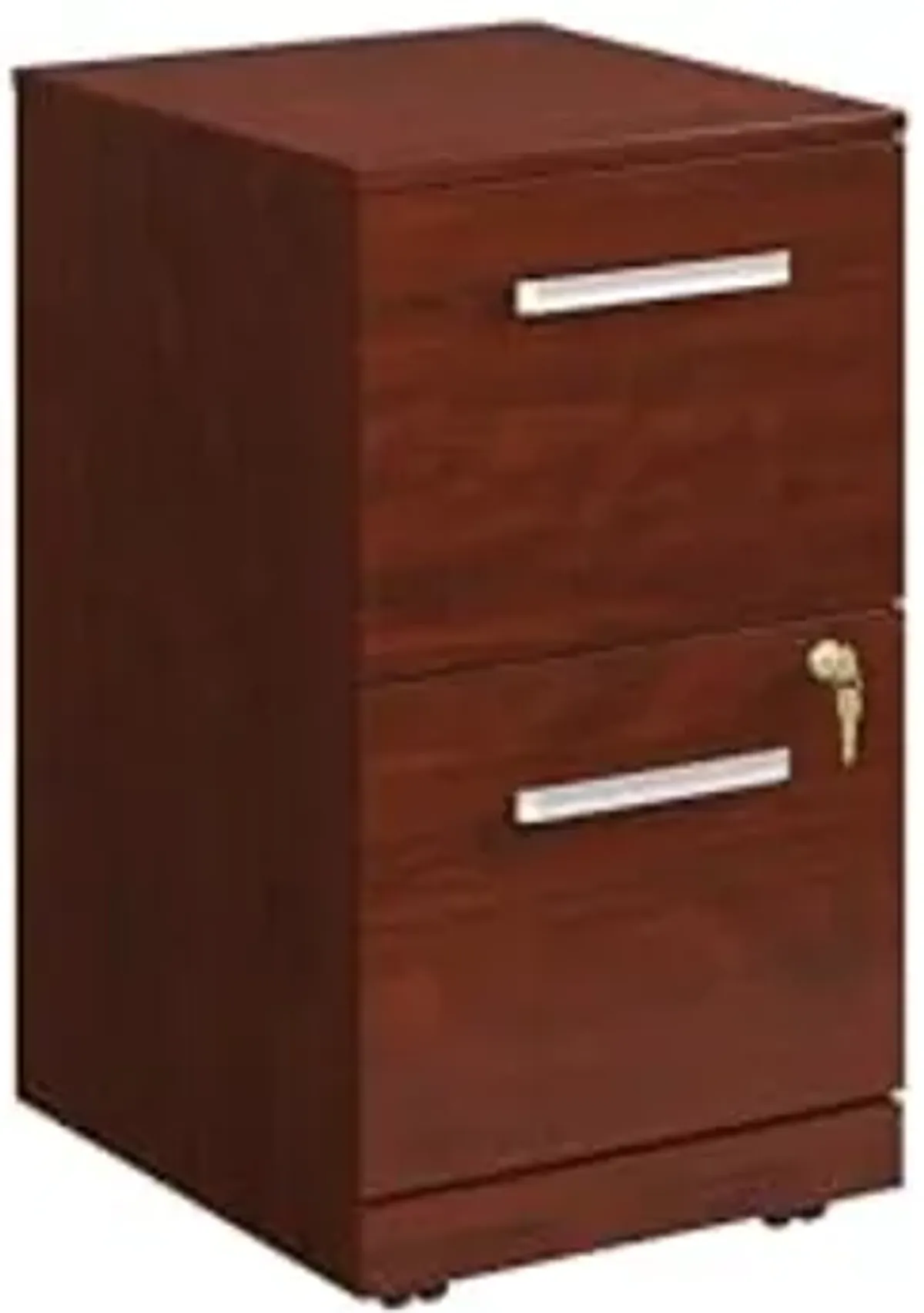 OfficeWorks by Sauder Affirm 2-Drawer Moblie File, L: 15.55'' x W: 18.94'' x H: 32.52'', Classic Cherry