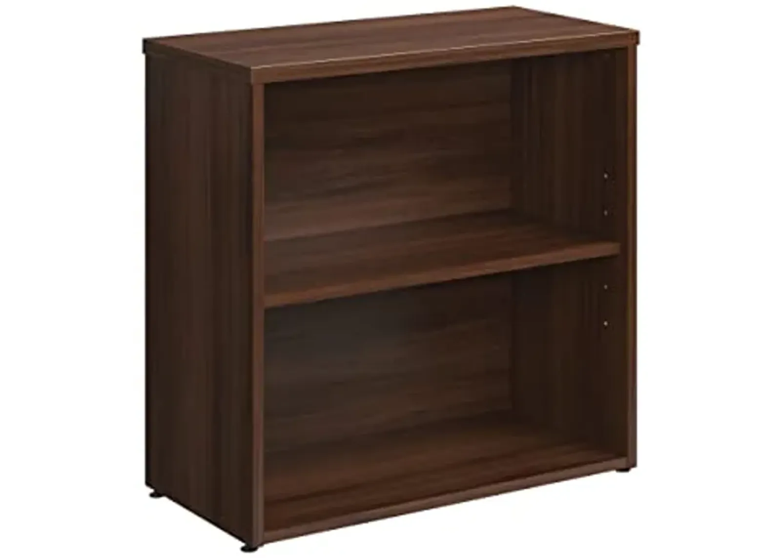 OfficeWorks by Sauder Affirm 2 Shelf Bookcase, Noble Elm Finish