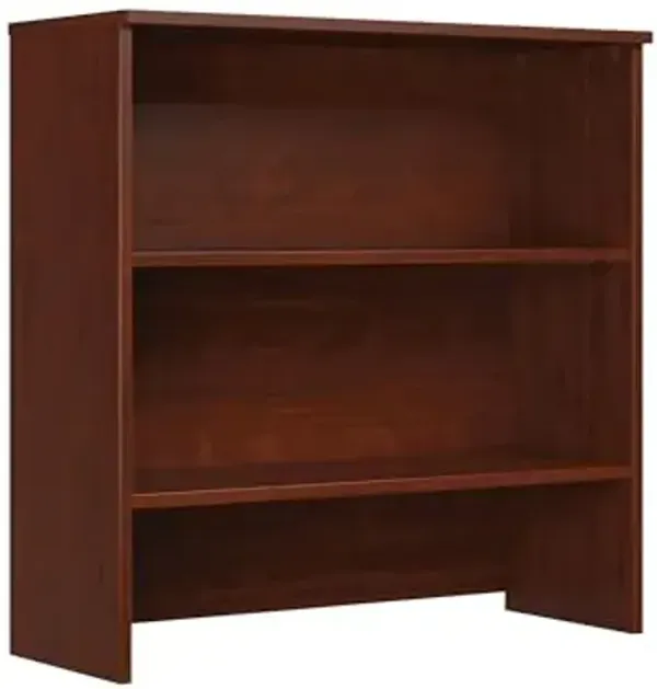 Office Works by Sauder Affirm 36" X 36" Bookcase Hutch, Classic Cherry Finish