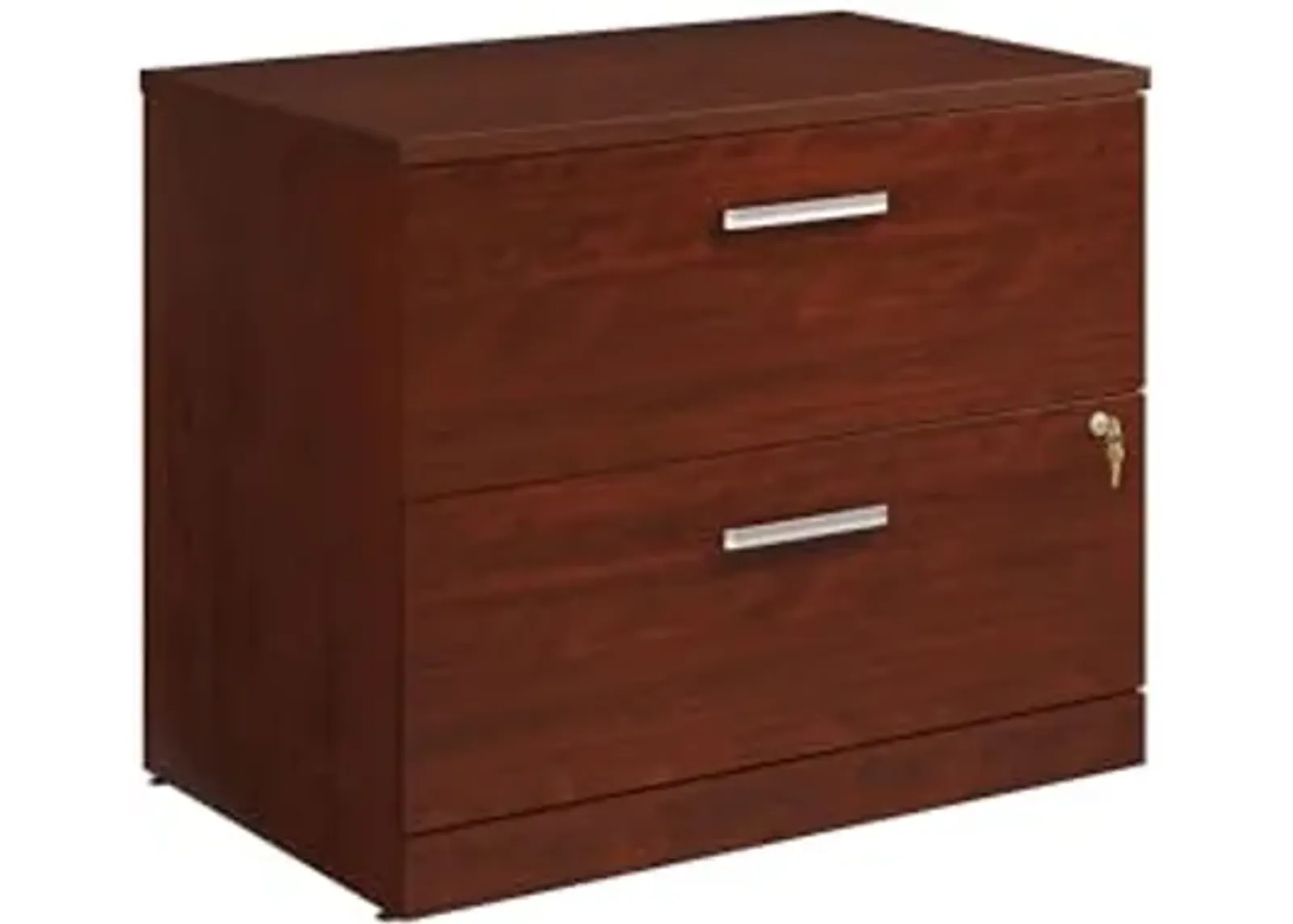 OfficeWorks by Sauder Affirm Lateral File, Classic Cherry Finish