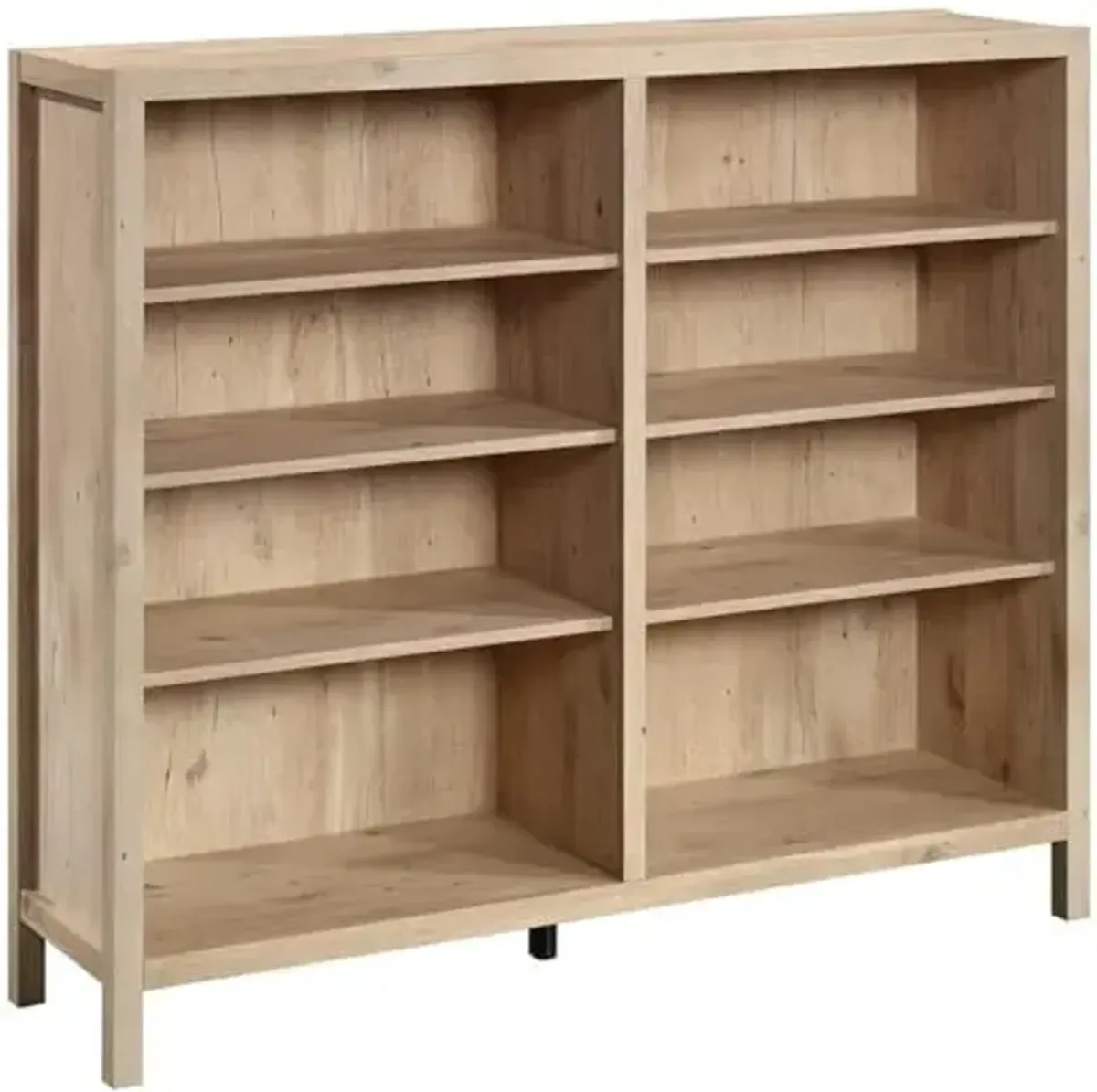 Sauder Pacific View Horizontal Bookcase, Prime Oak Finish