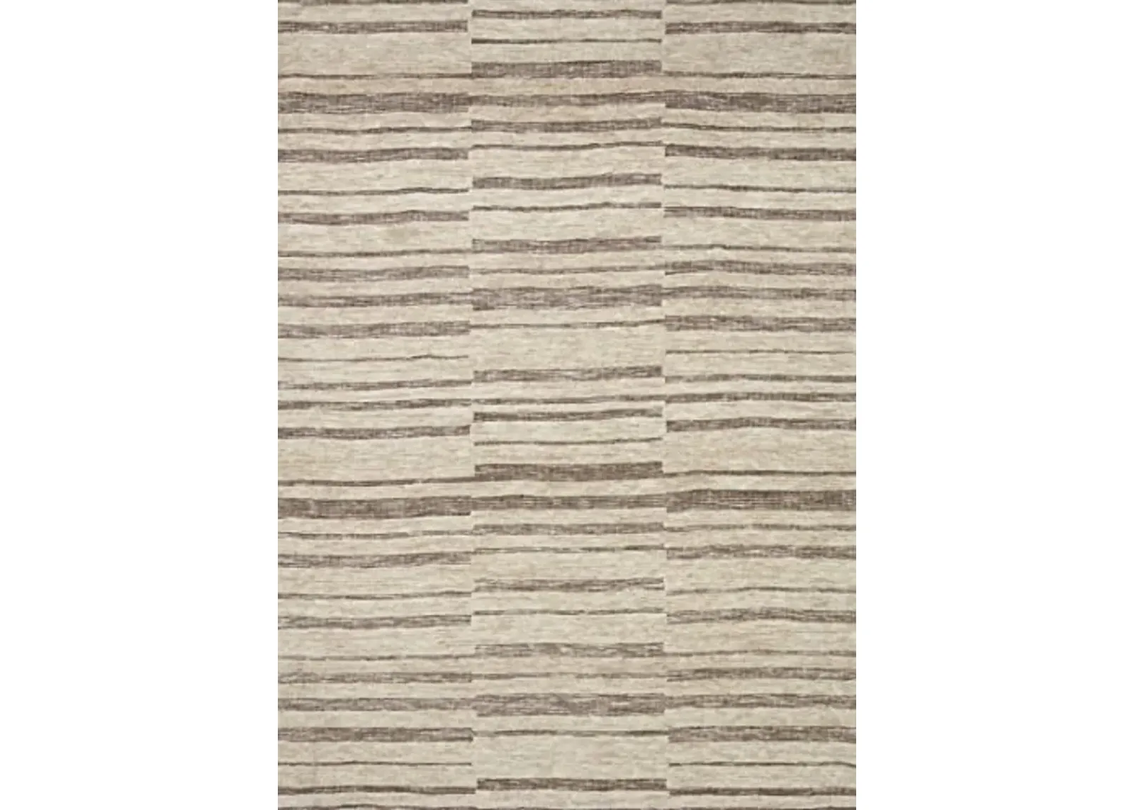 Loloi II Neda Collection Natural/Taupe 7'-9" x 9'-9" Area Rug