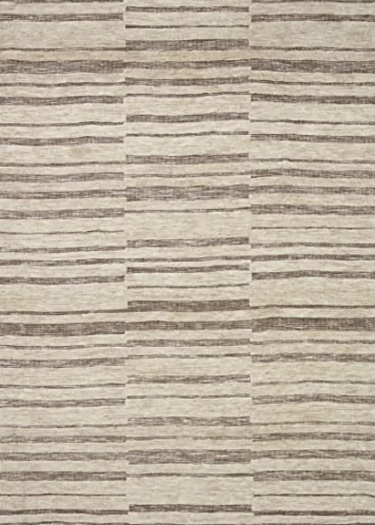 Loloi II Neda Collection Natural/Taupe 7'-9" x 9'-9" Area Rug