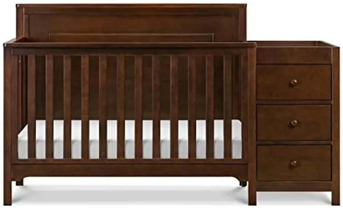 Carter's by DaVinci Dakota 4-in-1 Crib and Changer Combo in Espresso