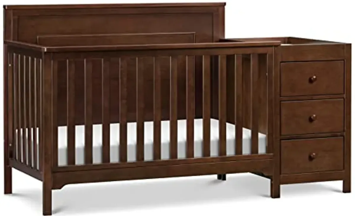 Carter's by DaVinci Dakota 4-in-1 Crib and Changer Combo in Espresso