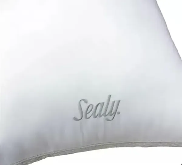 sealy Sterling Collection Down Alternative Pillows 400 Thread Queen - 2 Pack