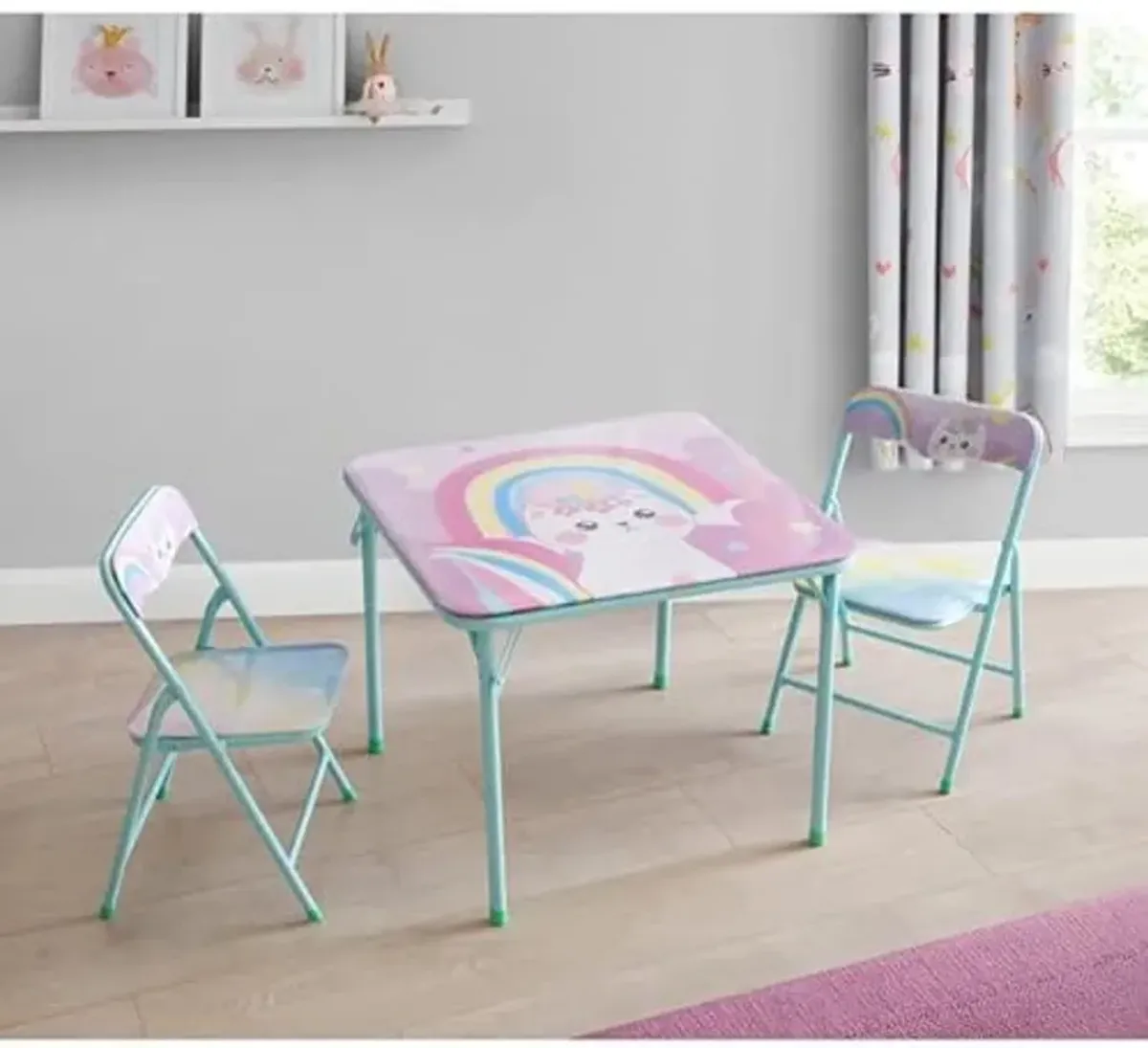 Heritage Kids Caticorn 3 Piece Table and Chair Set