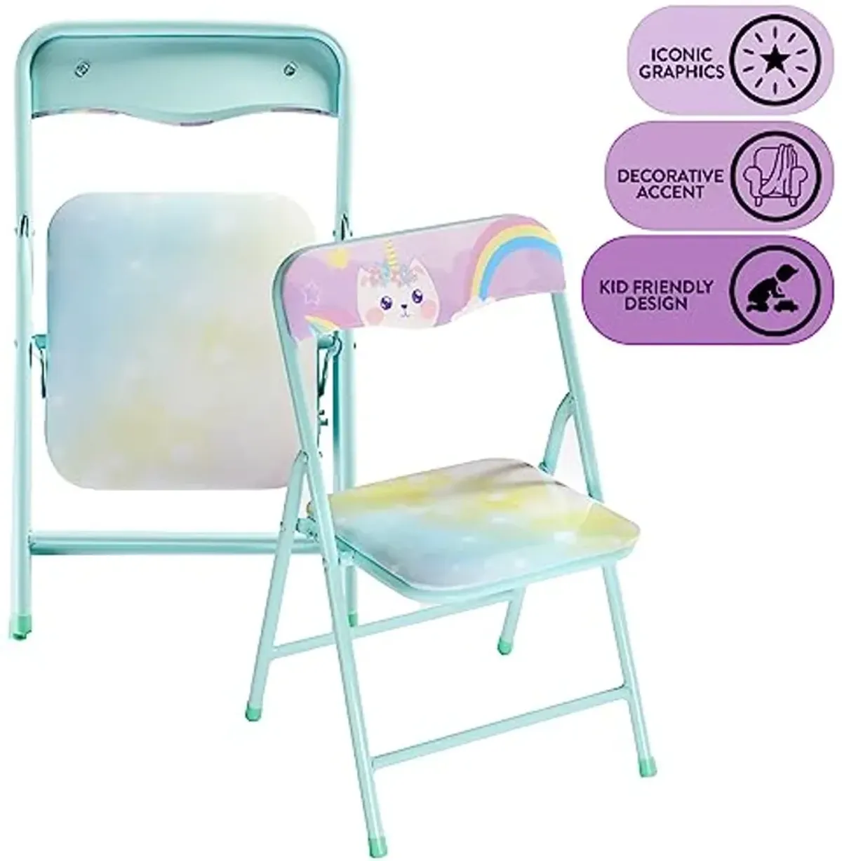 Heritage Kids Caticorn 3 Piece Table and Chair Set