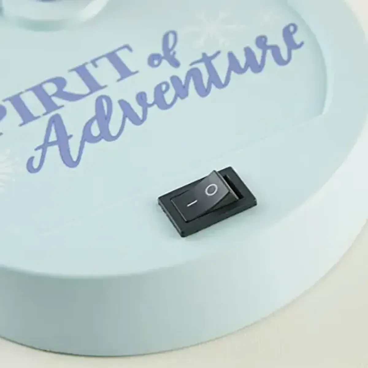 Idea Nuova Disney Frozen Switch Operated LED Task Table and Desk Lamp with Charging Outlet