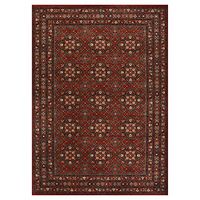 Couristan Old World Classics Royal Afghan Area Rug, 4'6" x 6'6", Antique Red