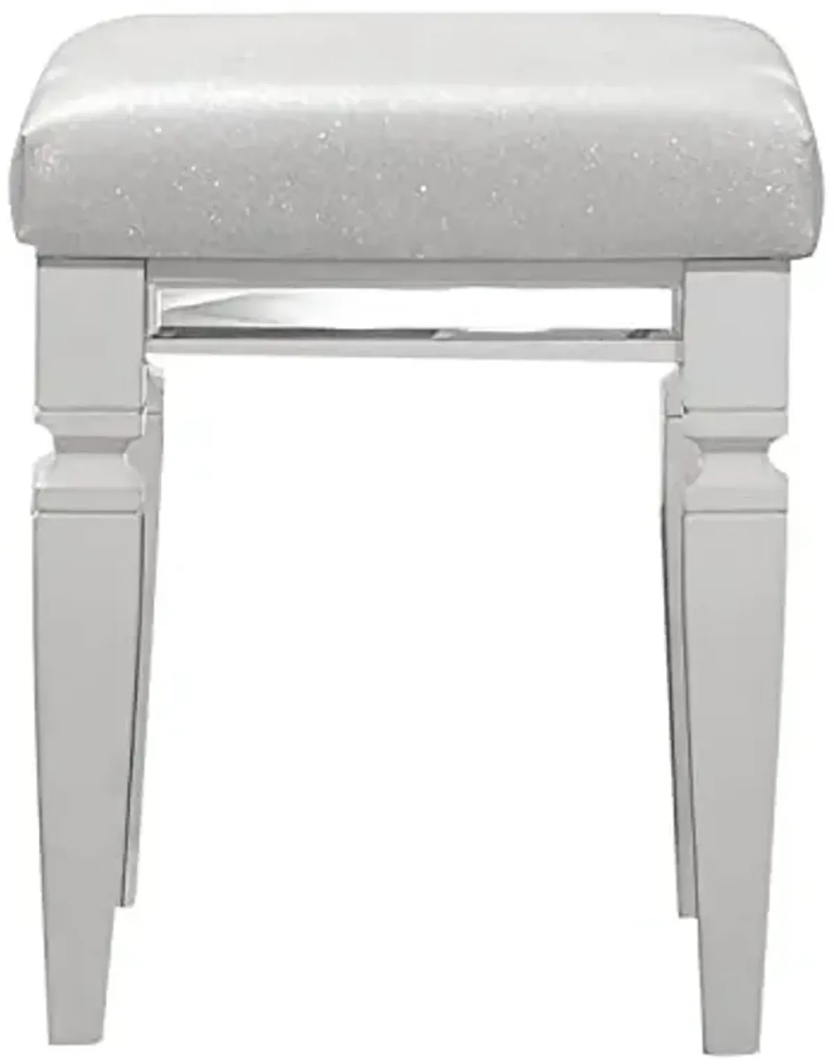 Lexicon Barrett Vanity Stool, White