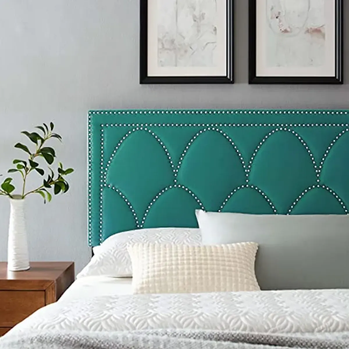 Modway Greta headboards, Twin, Teal