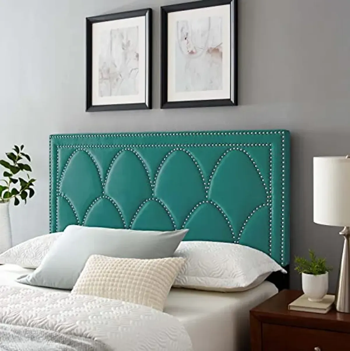 Modway Greta headboards, Twin, Teal