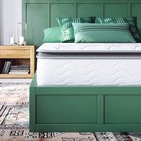 Classic Brands Decker 10-Inch Pillow Top Innerspring Mattress, King | Bed in a Box