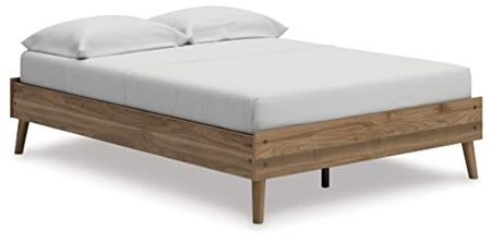 Signature Design by Ashley Aprilyn Contemporary Platform Bed, Full Light Brown