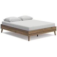 Signature Design by Ashley Aprilyn Contemporary Platform Bed, Queen, Light Brown