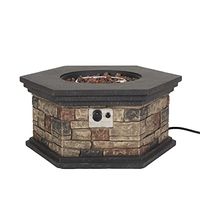 Christopher Knight Home 317526 Chesney Fire Pit, Stone Finish
