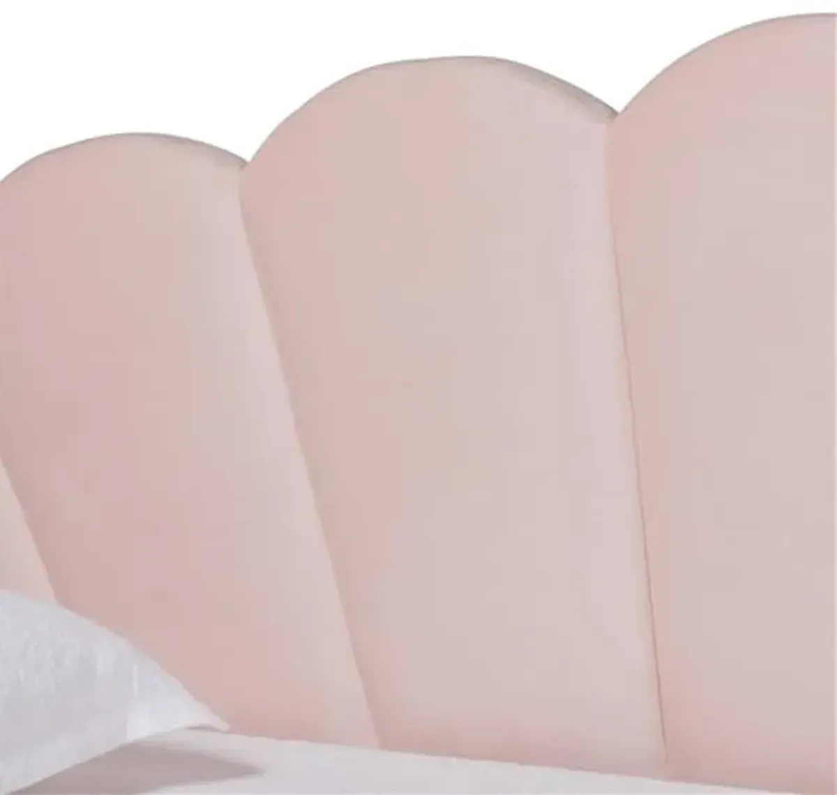 Baxton Studio Timila Modern and Contemporary Light Pink Velvet Fabric Upholstered Twin Size Daybed with Trundle