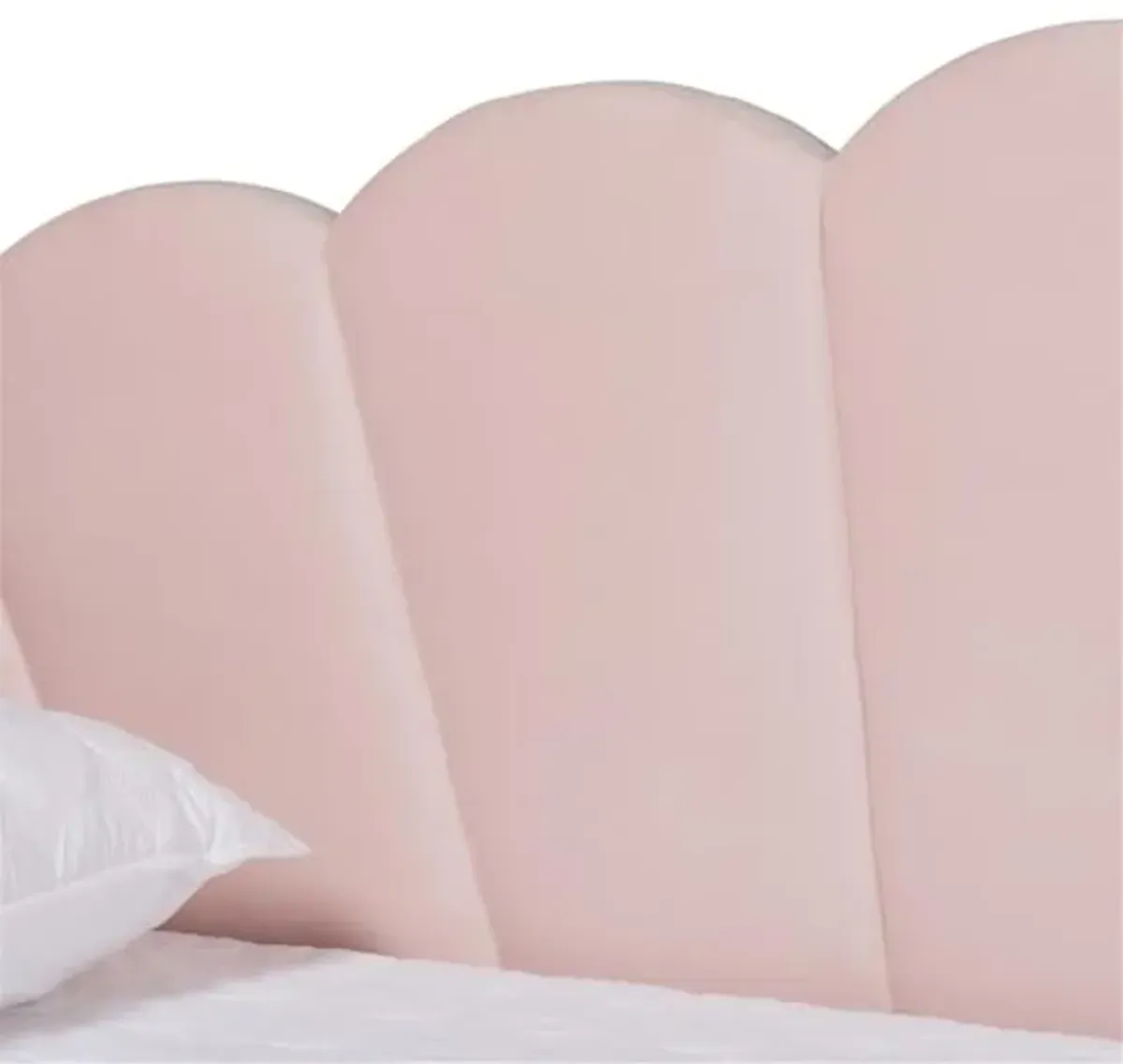 Baxton Studio Timila Modern and Contemporary Light Pink Velvet Fabric Upholstered Queen Size Daybed