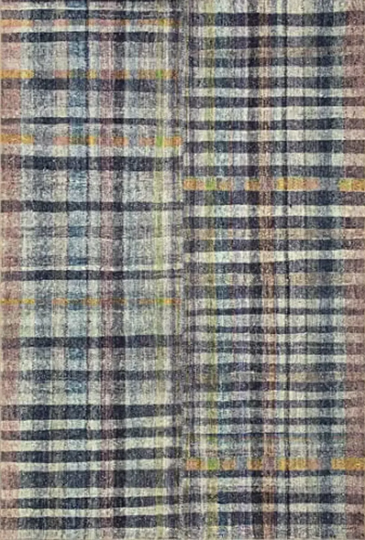 Loloi Chris Loves Julia Humphrey Collection HUM-04 Plum/Multi 2'-3'' x 7'-6'', .38" Pile Height, Runner Rug feat. CloudPile