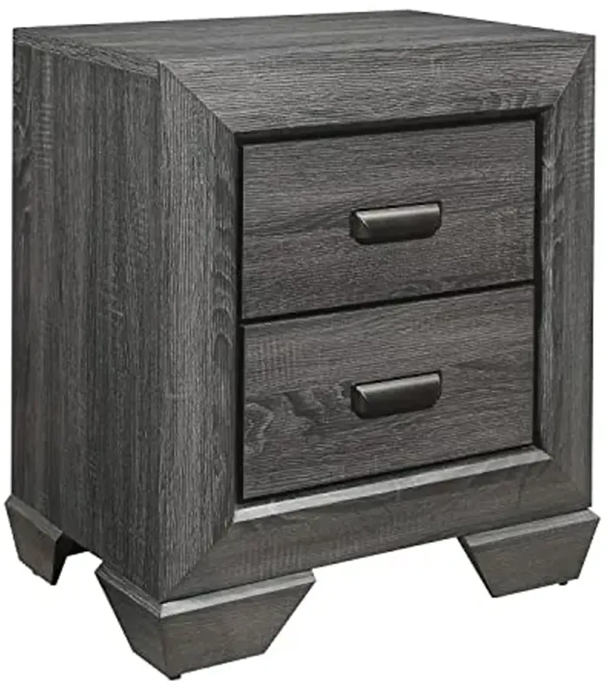 Lexicon Thames 2-Drawer Nightstand, Gray