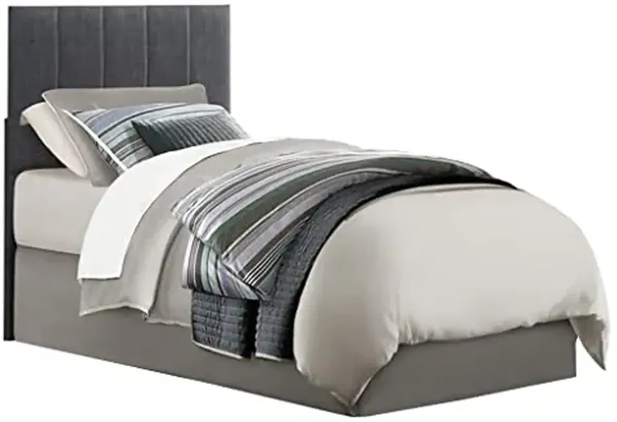 Lexicon Sonora Upholstered Headboard, Twin, Gray