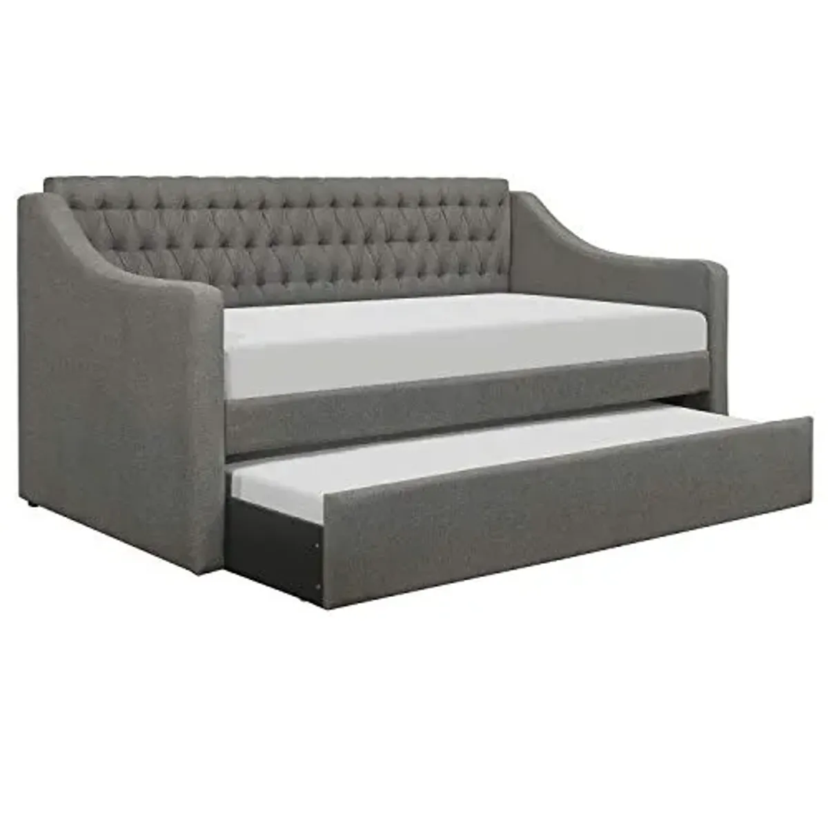 Lexicon Phelan Daybed with Trundle, Twin/Twin, Gray