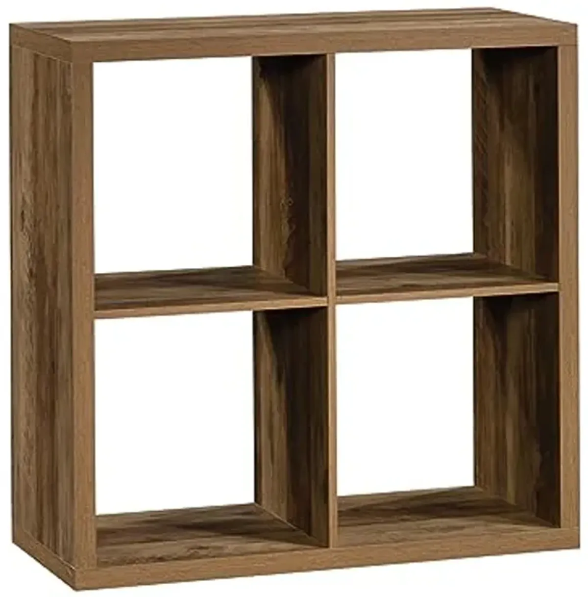 Sauder Miscellaneous Storage 4-Cube Organizer Storage Bookcase/Pantry cabinets, Rural Pine