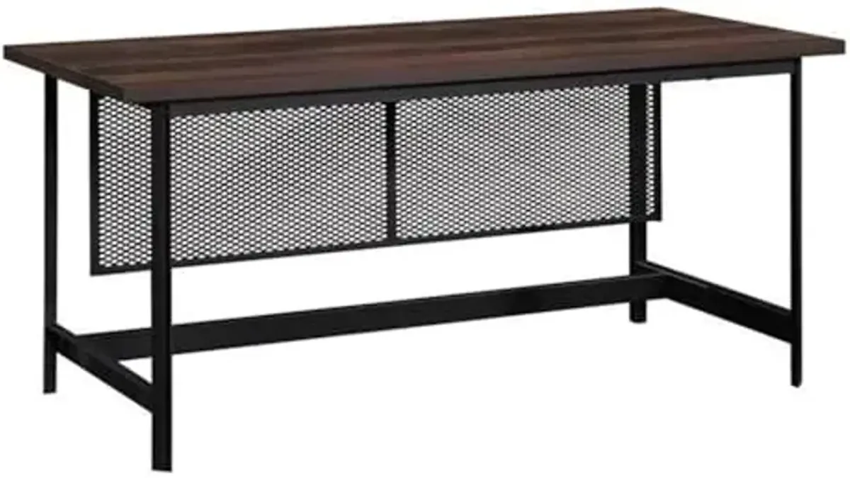 Sauder Briarbrook Transitional Engineered Wood Executive Desk in Oak