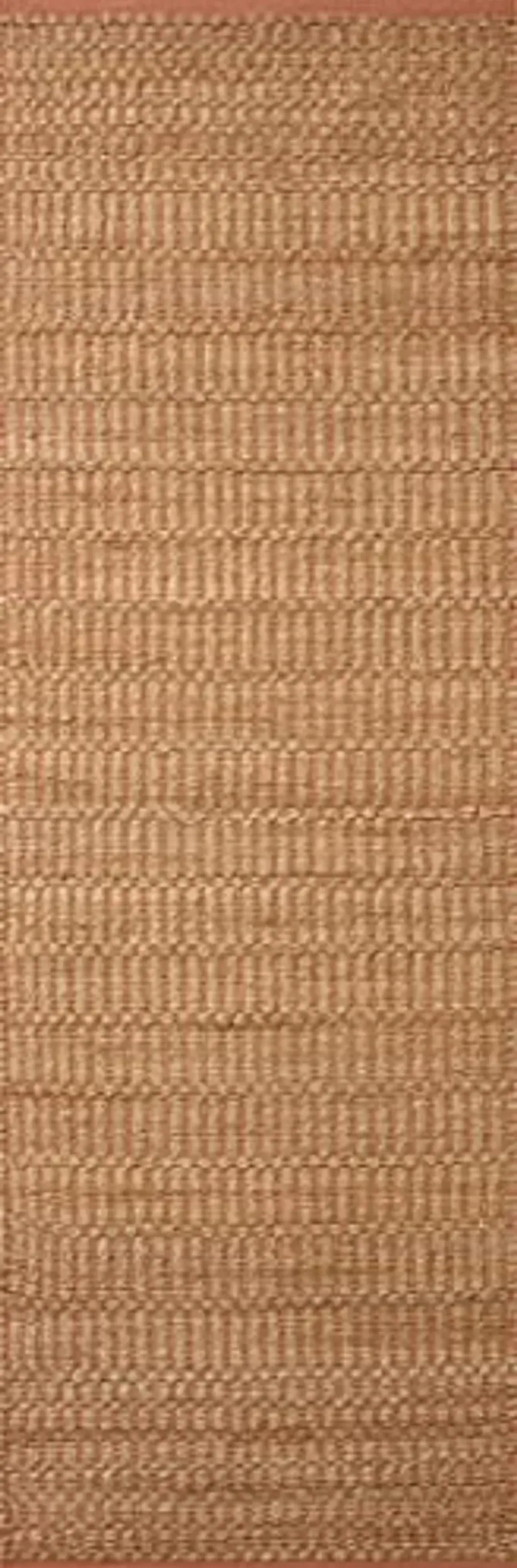 Loloi Angela Rose Colton Collection CON-05 Natural/Clay 9'-0'' x 12'-0'', .38" Pile Height, Area Rug