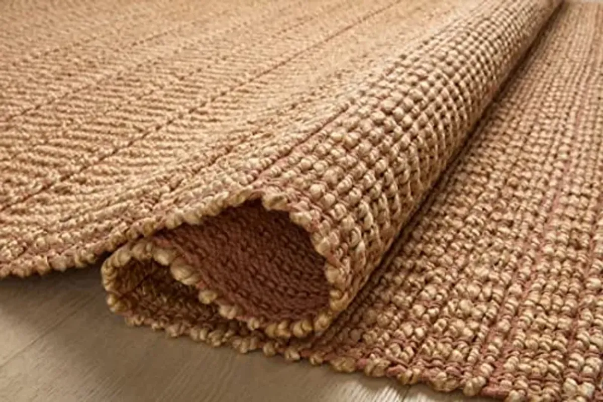 Loloi Angela Rose Colton Collection CON-05 Natural/Clay 9'-0'' x 12'-0'', .38" Pile Height, Area Rug