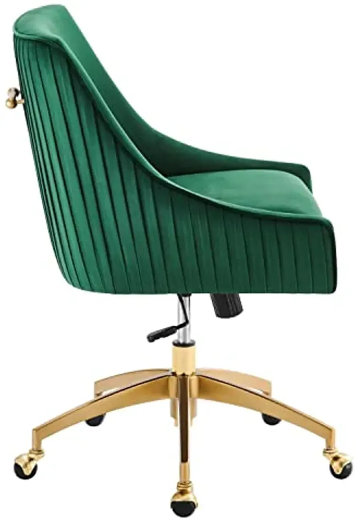 Modway Green Discern Performance Velvet Office Chair EEI-5080-GRN