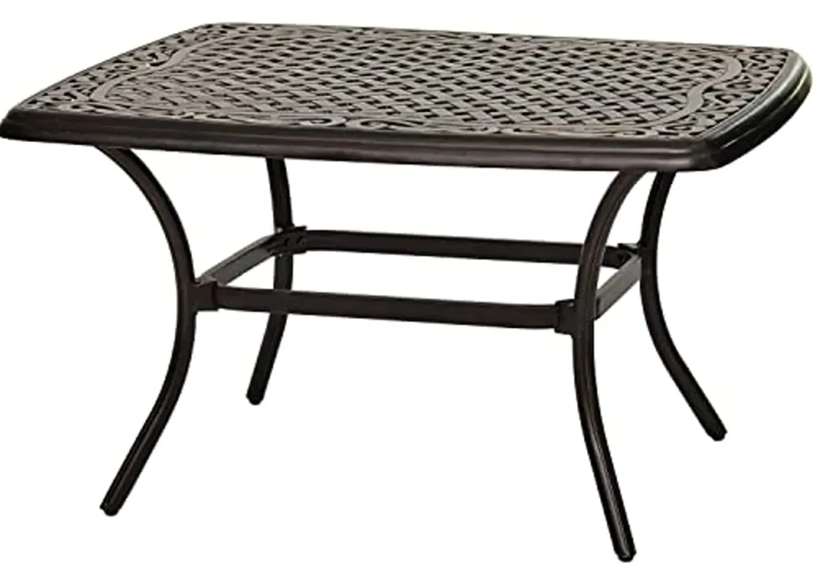 Hanover, Bronze Traditions 32" x 38" Coffee Table, Cast Aluminum, Finish, All-Weather, 1 Piece